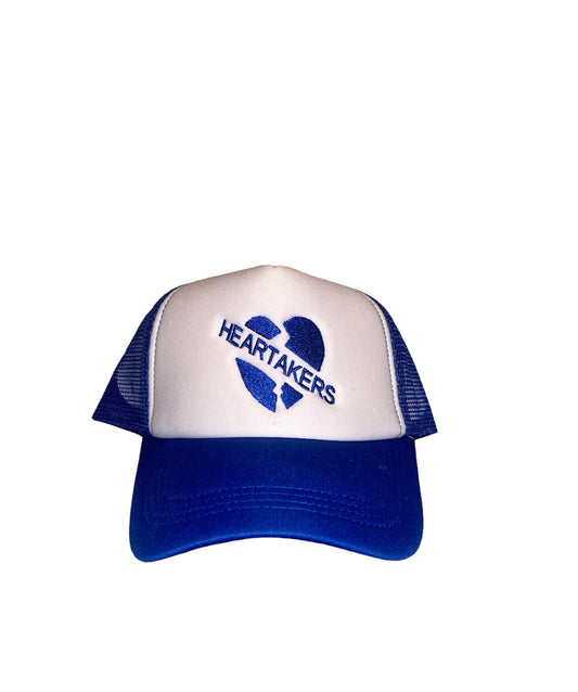 Heartakers trucker hat blue